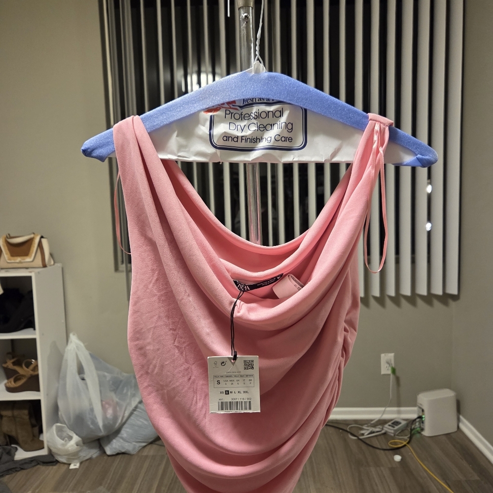 Pink Sleeveless Top